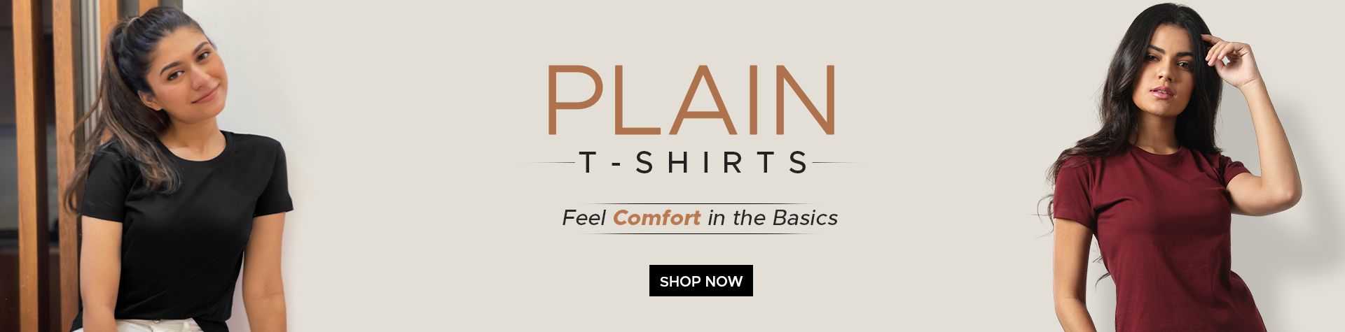 Plain T Shirts for Women